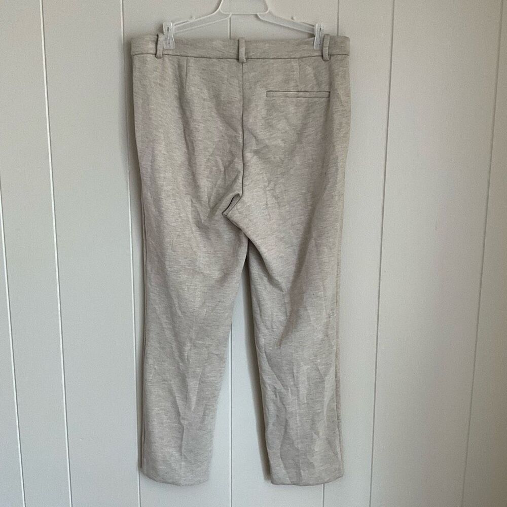 Theory Womens Flat Front Solid Casual Skinny Crea… - image 8